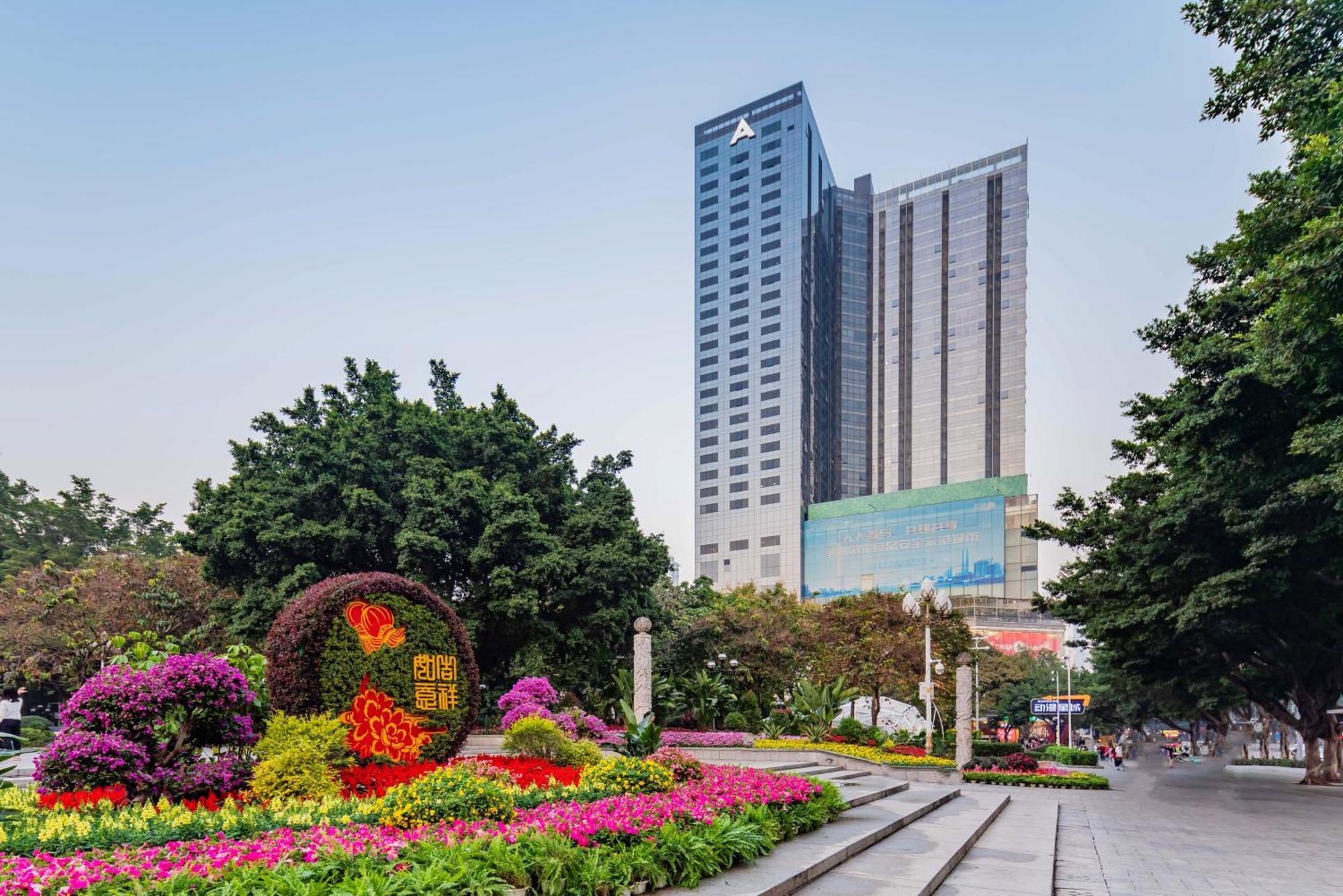 Cloudy International Apartment Beijing Rd A-Mall Guangzhou Bagian luar foto